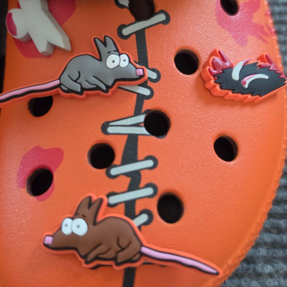 CROCS South Park Kenny Classic Lined Clog Men's Size 11 Orange Brown - Picture 5 of 13